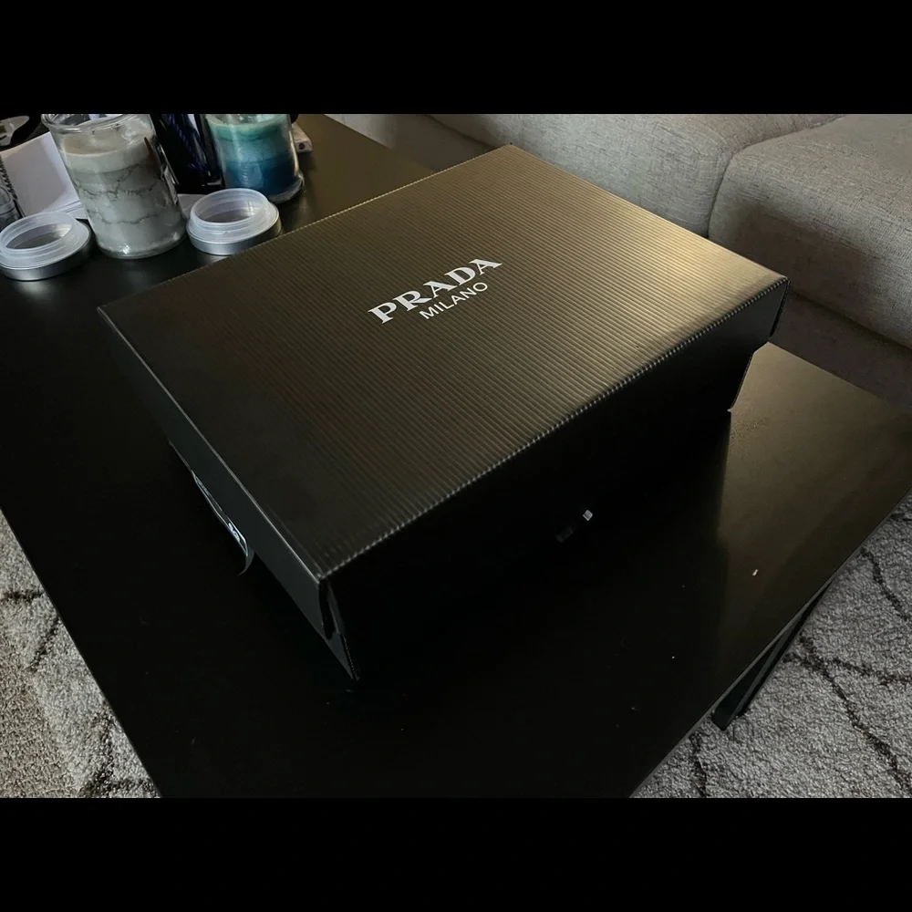 Prada Downtown Leather Sneakers (Unisex) - Picture 5 of 5